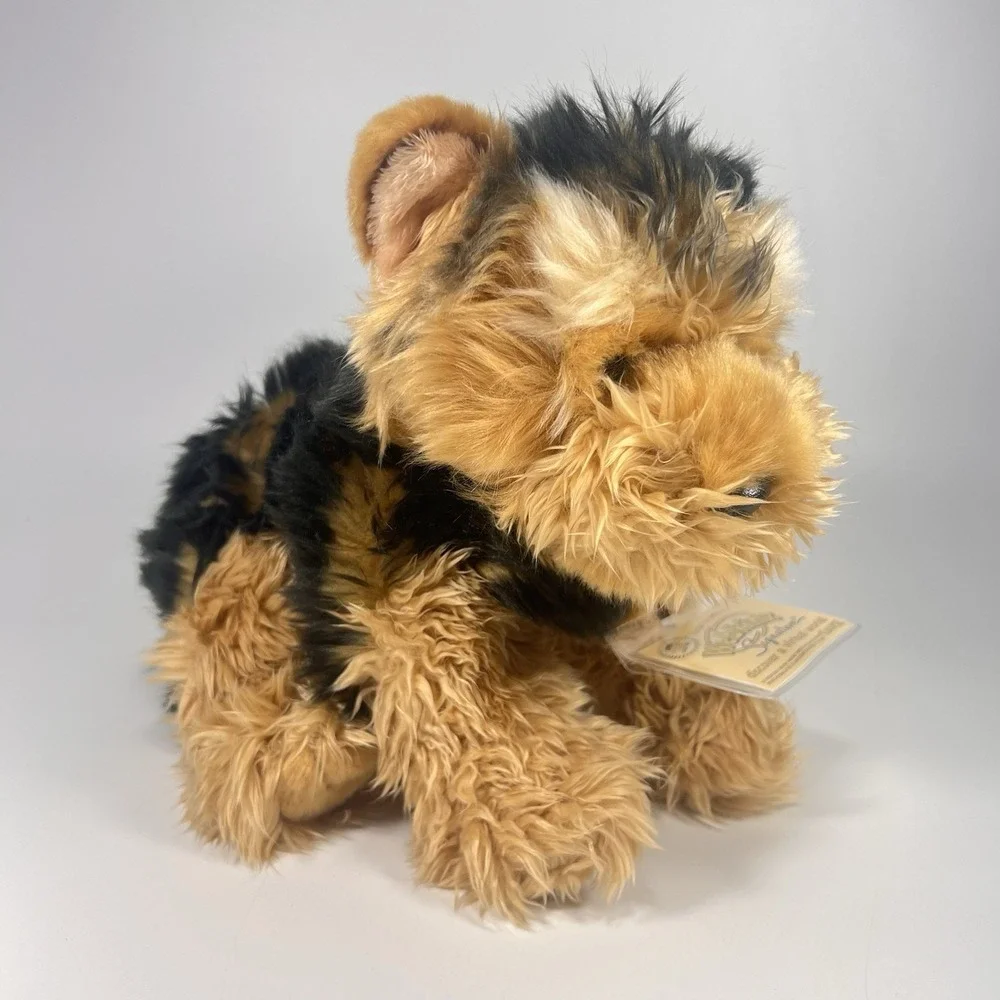 NEW Webkinz Signature Short Haired Yorkie Dog Plush #WKS1014 with SEALED CODE